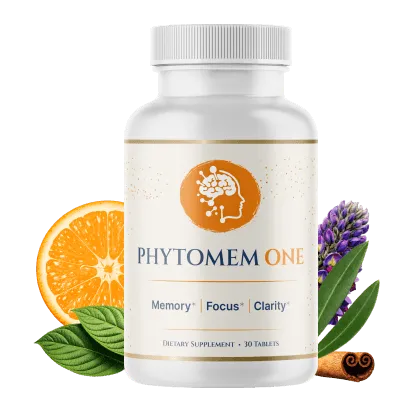 Phytomem One supplement bottle with natural brain-support ingredients